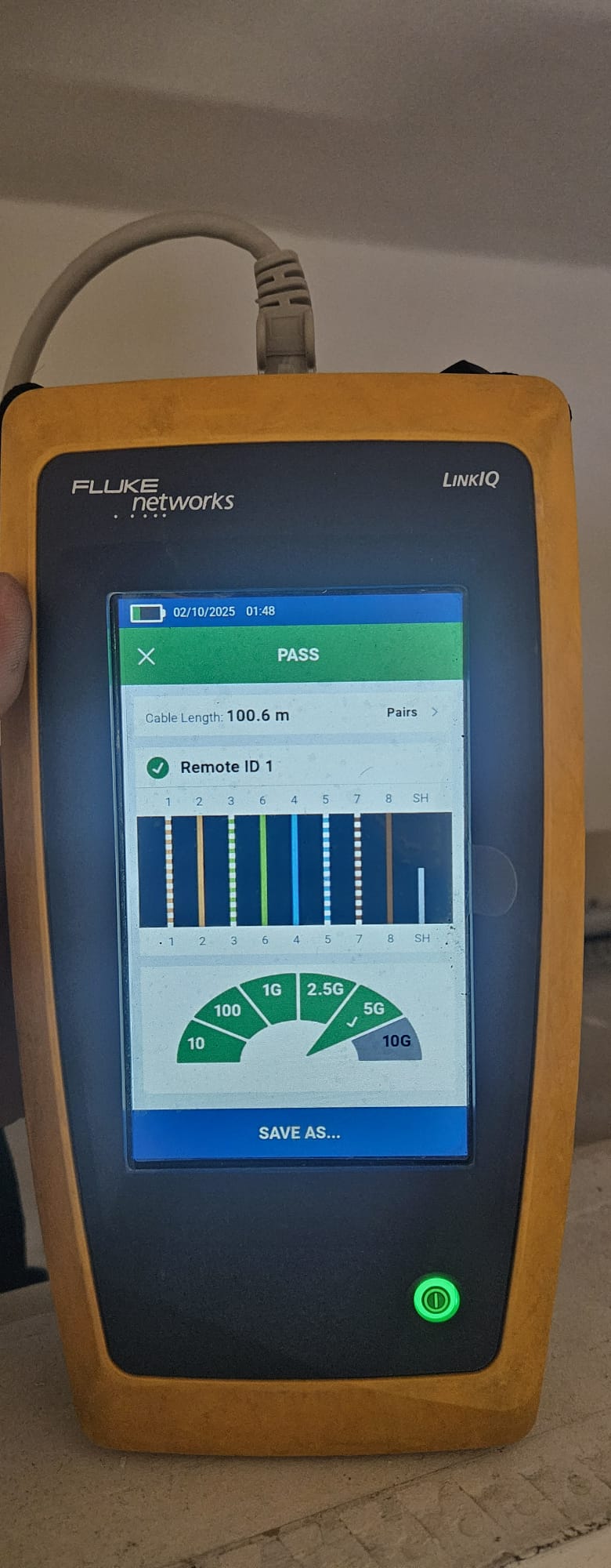 Cable Testing & Certification — installation photo 2