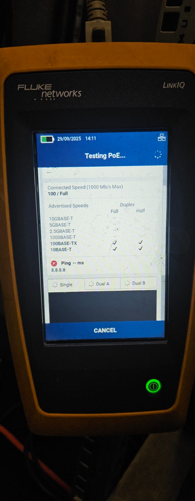 Cable Testing & Certification — installation photo 4