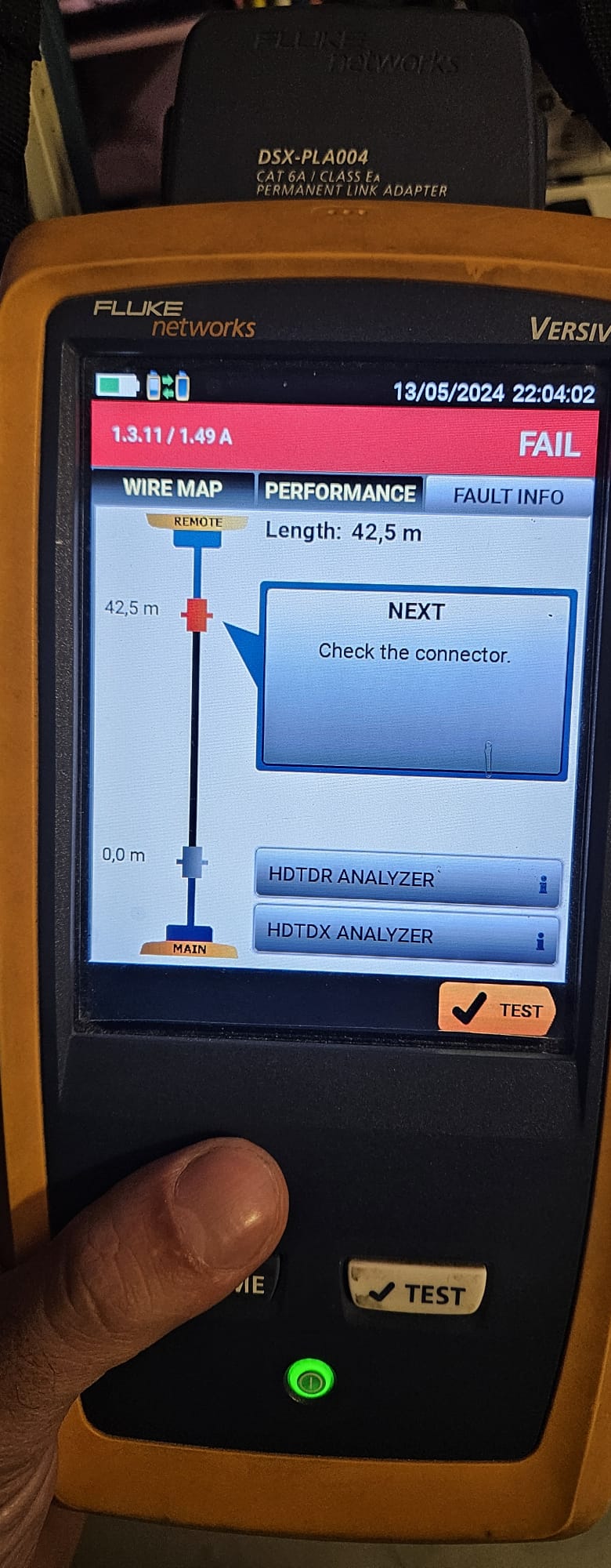 Cable Testing & Certification — installation photo 6