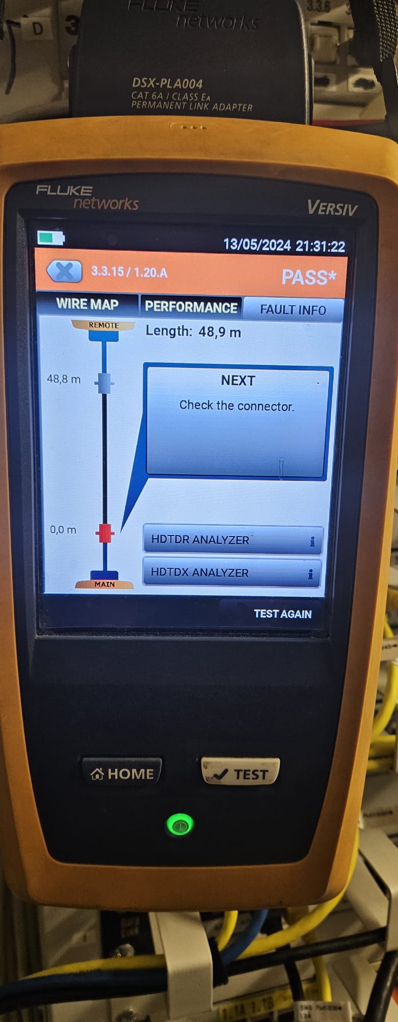 Cable Testing & Certification — installation photo 7