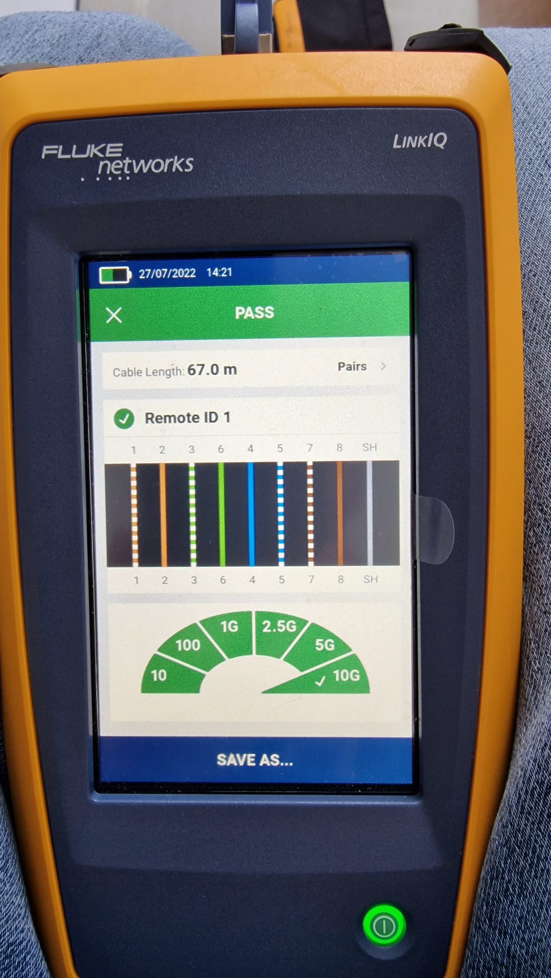 Cable Testing & Certification — installation photo 10
