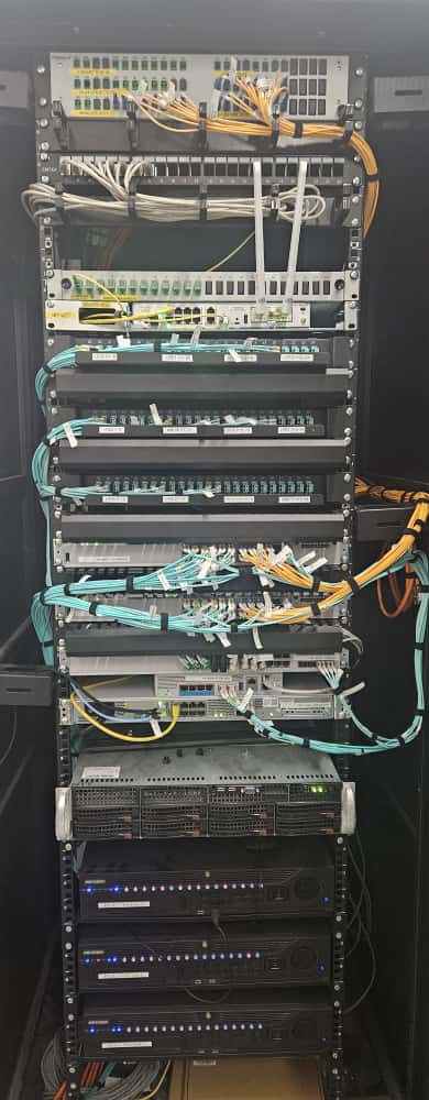 Data Center & Structured Cabling — installation photo 1