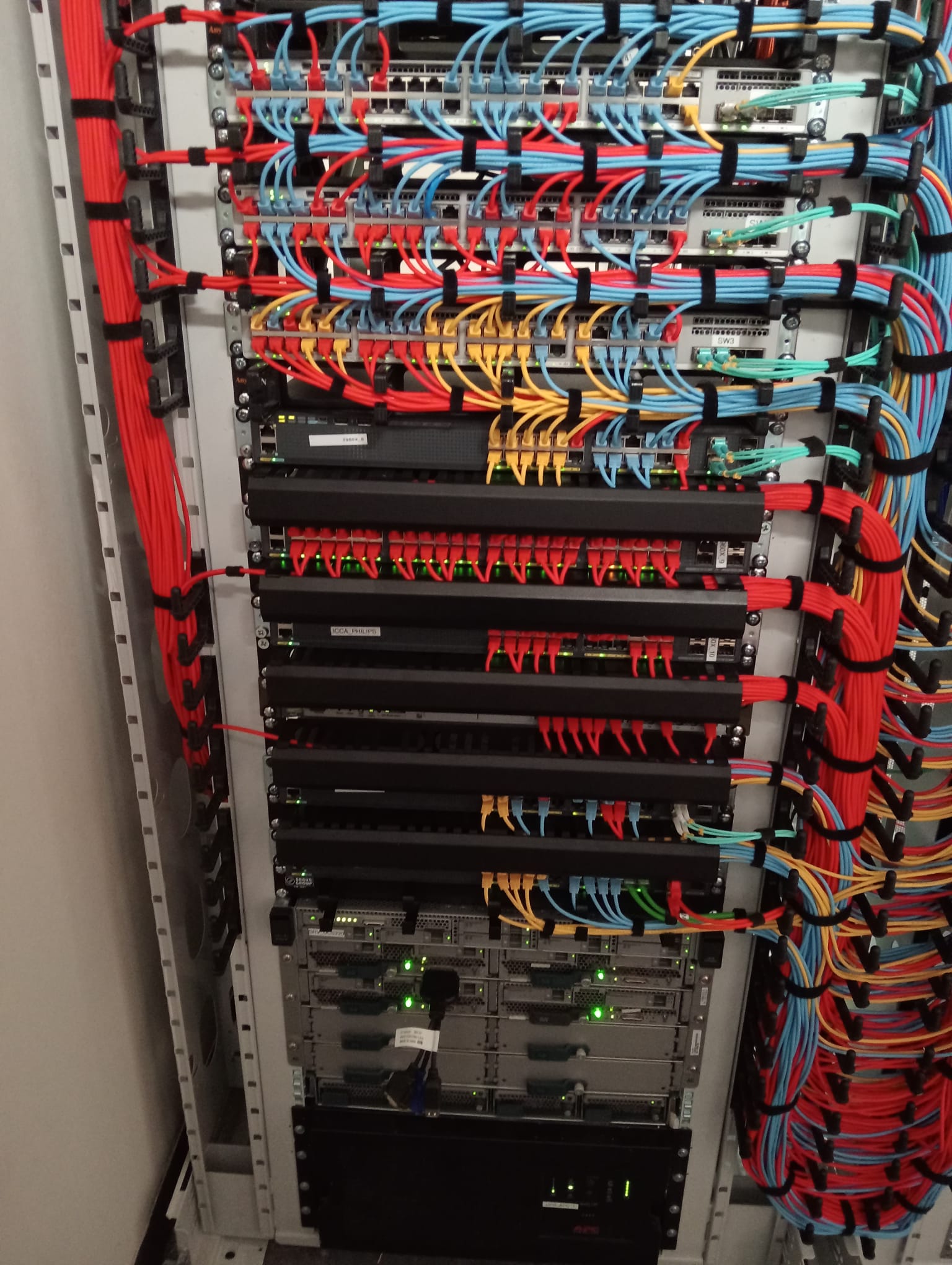 Data Center & Structured Cabling — installation photo 2