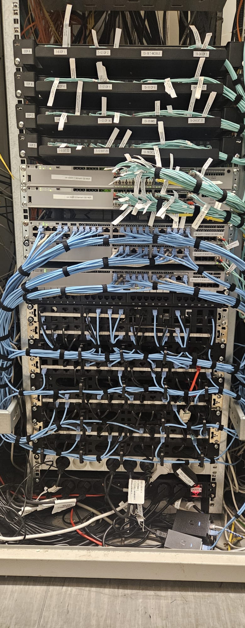 Data Center & Structured Cabling — installation photo 3