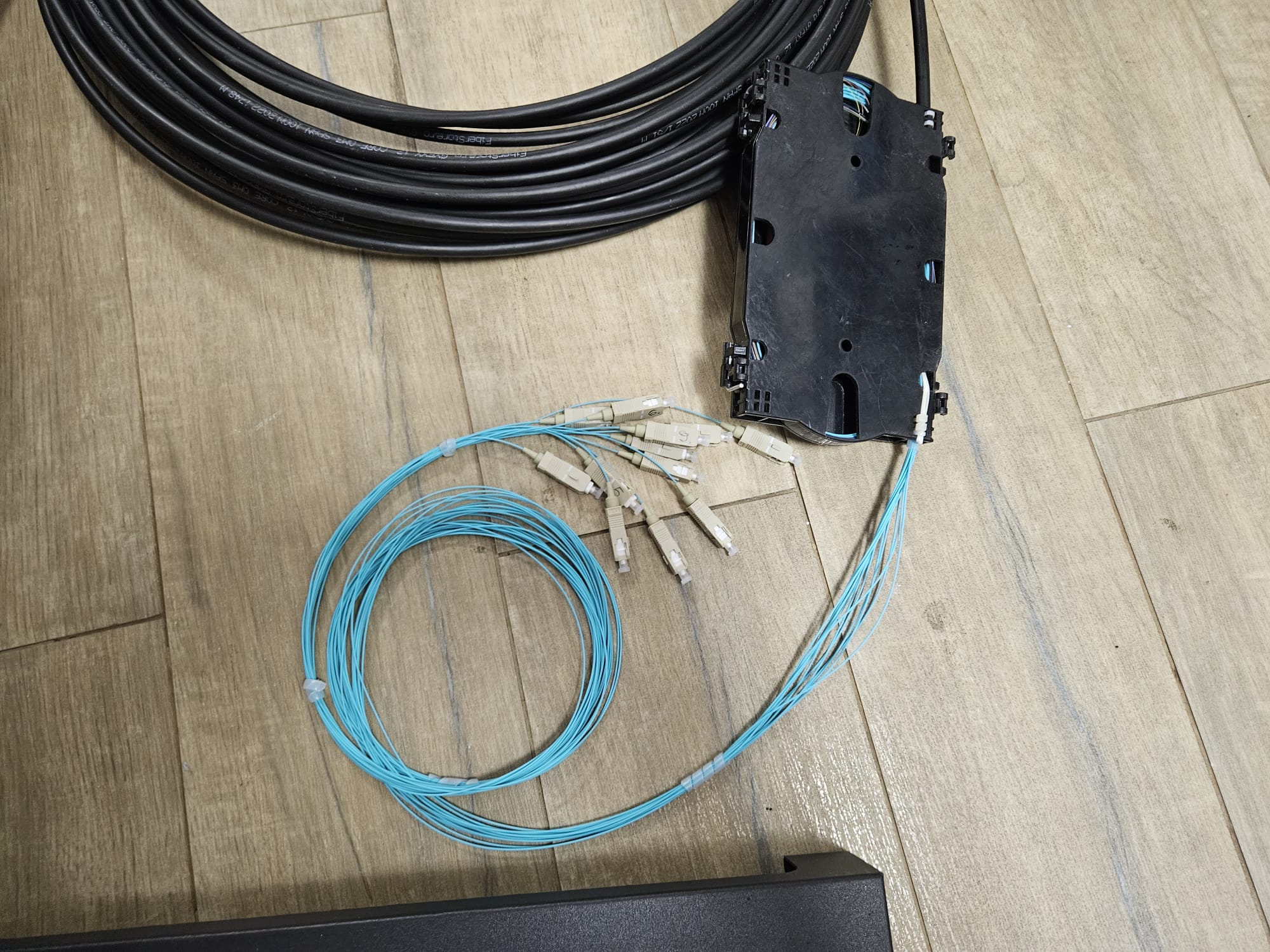 Optical Fiber — installation photo 23